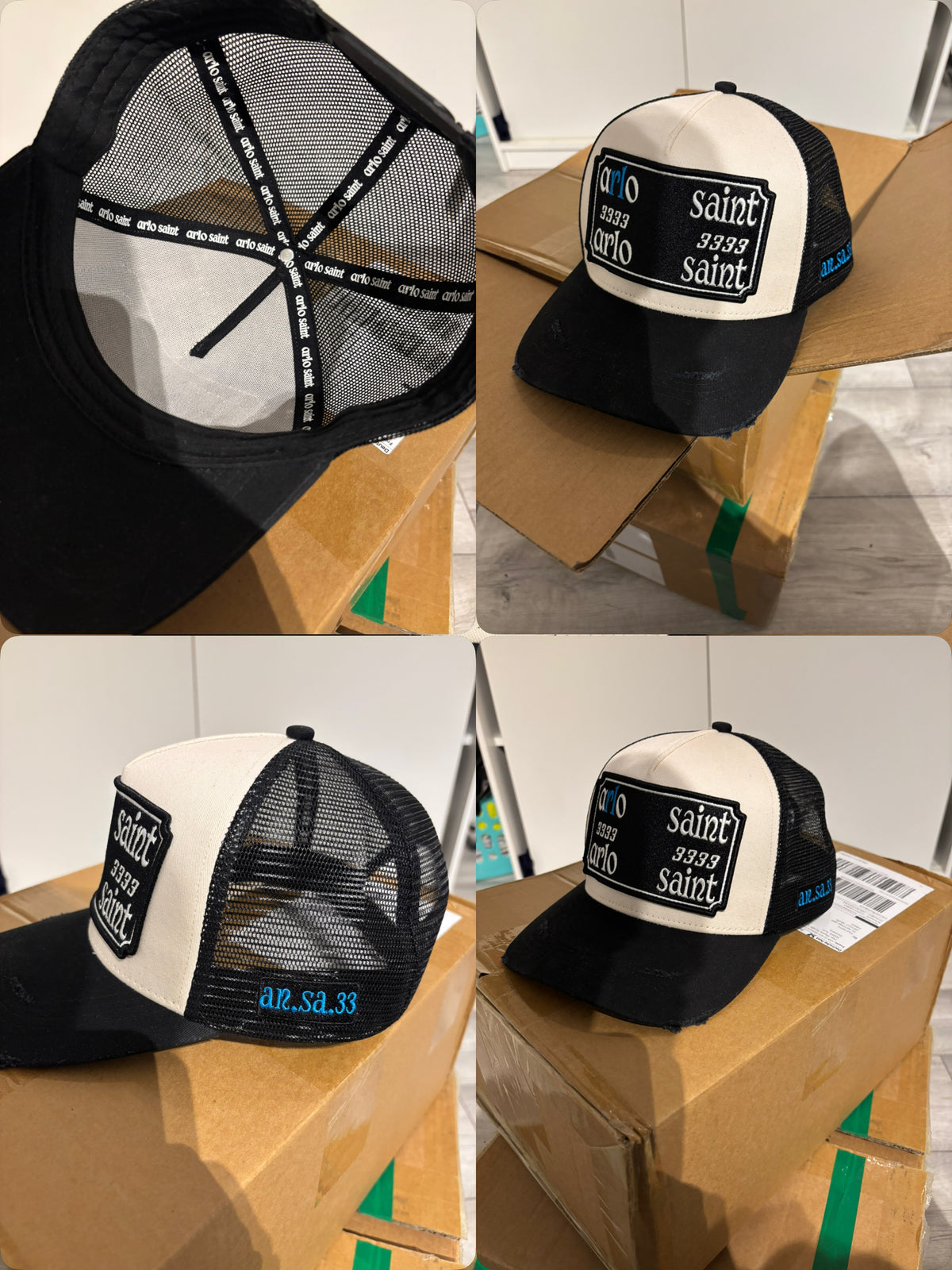 Arlosaint blue cap